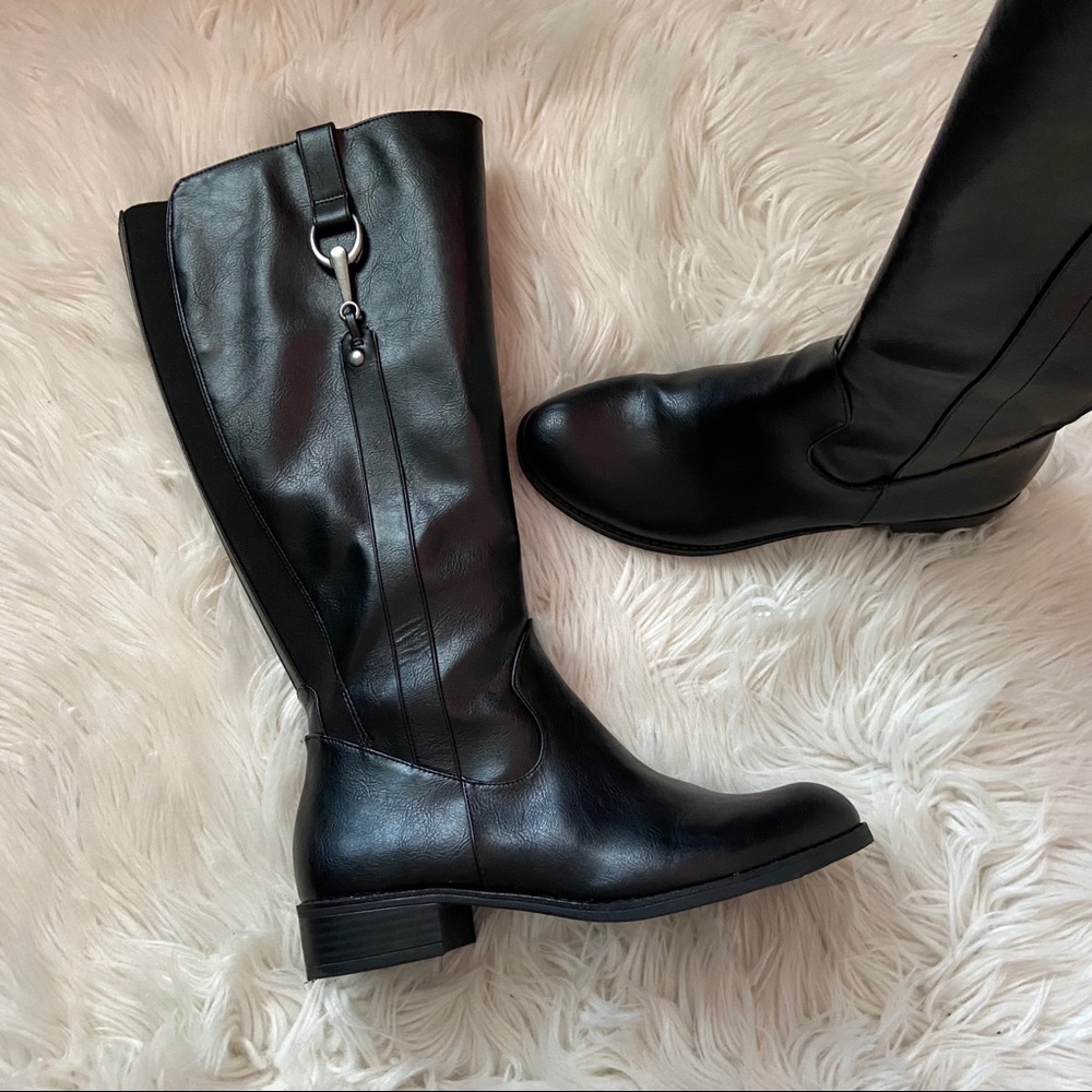 Black Riding Boots - Picture 3 of 3